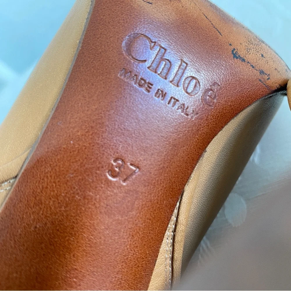 Chloe brown ankle boots - Picture 7 of 14